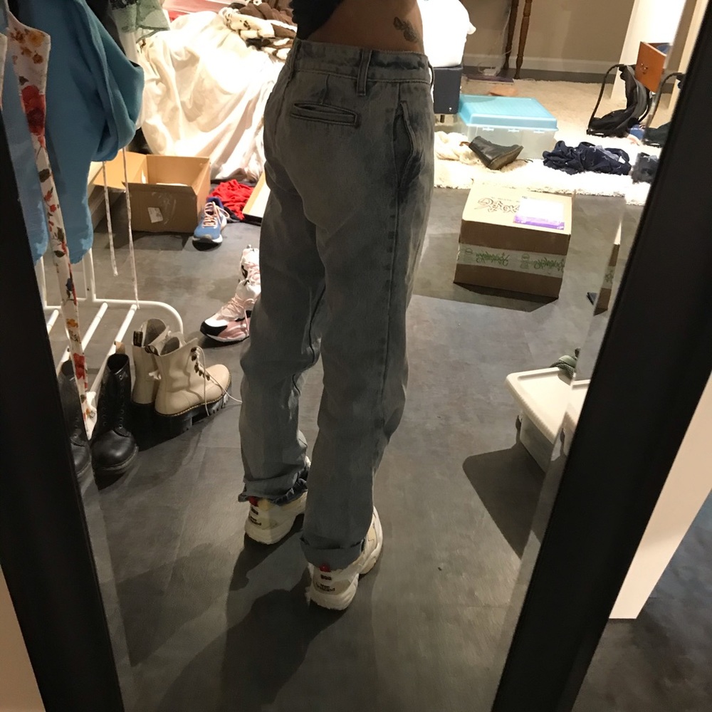 lower rise brandy jeans